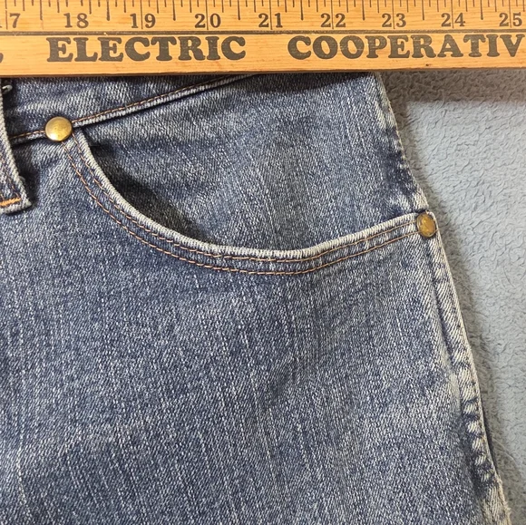 Wrangler Jeans Men's 44x32 Cowboy Cut Comfort Regular Fit 47MACMS Blue - Picture 4 of 9